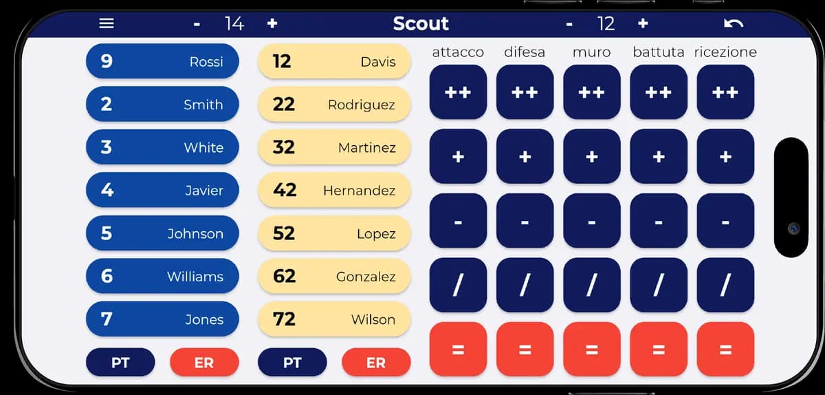 Volleyball Scout App Minimal Scout